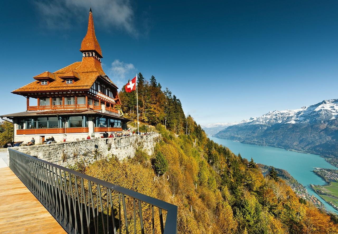 Residence Villa Flora Interlaken Bagian luar foto