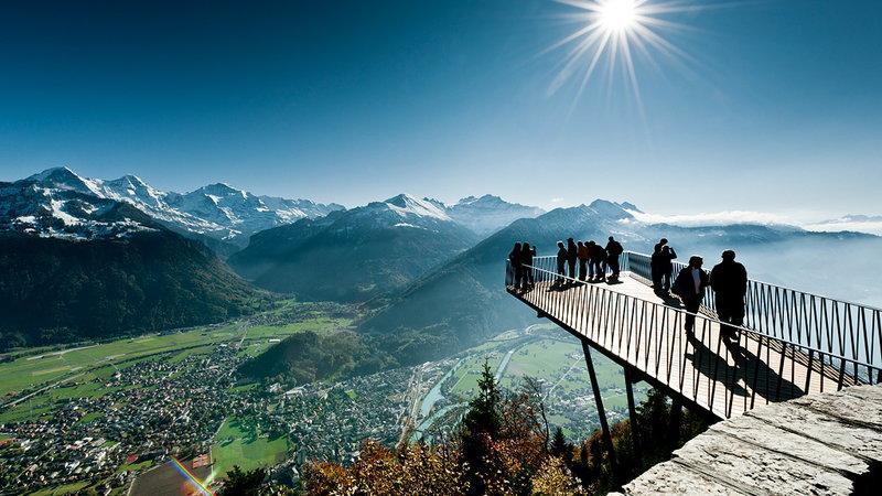Residence Villa Flora Interlaken Bagian luar foto